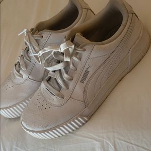 White Puma Sneakers
